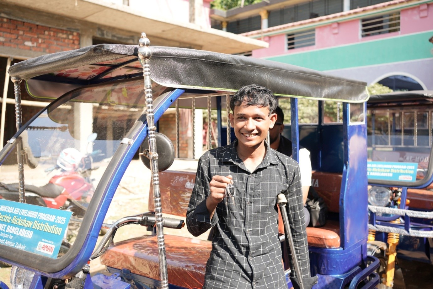 Rickshaw livelihood support